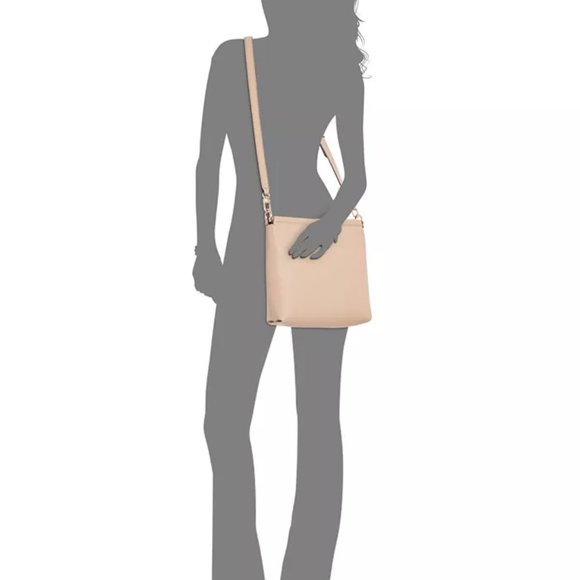 GUESS Emiliya Tourist Small Crossbody Messenger Style Handbag TAUPE - Picture 2 of 9